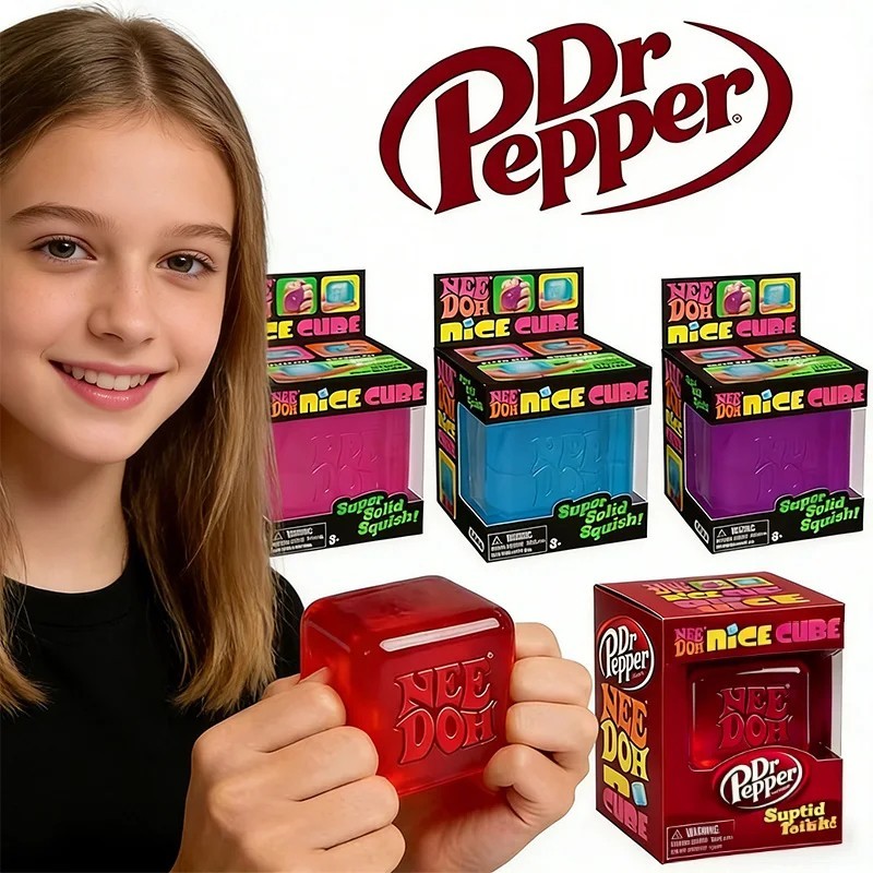 Needoh Limited Edition Dr Pepper Nice Cube Suptid Squish US