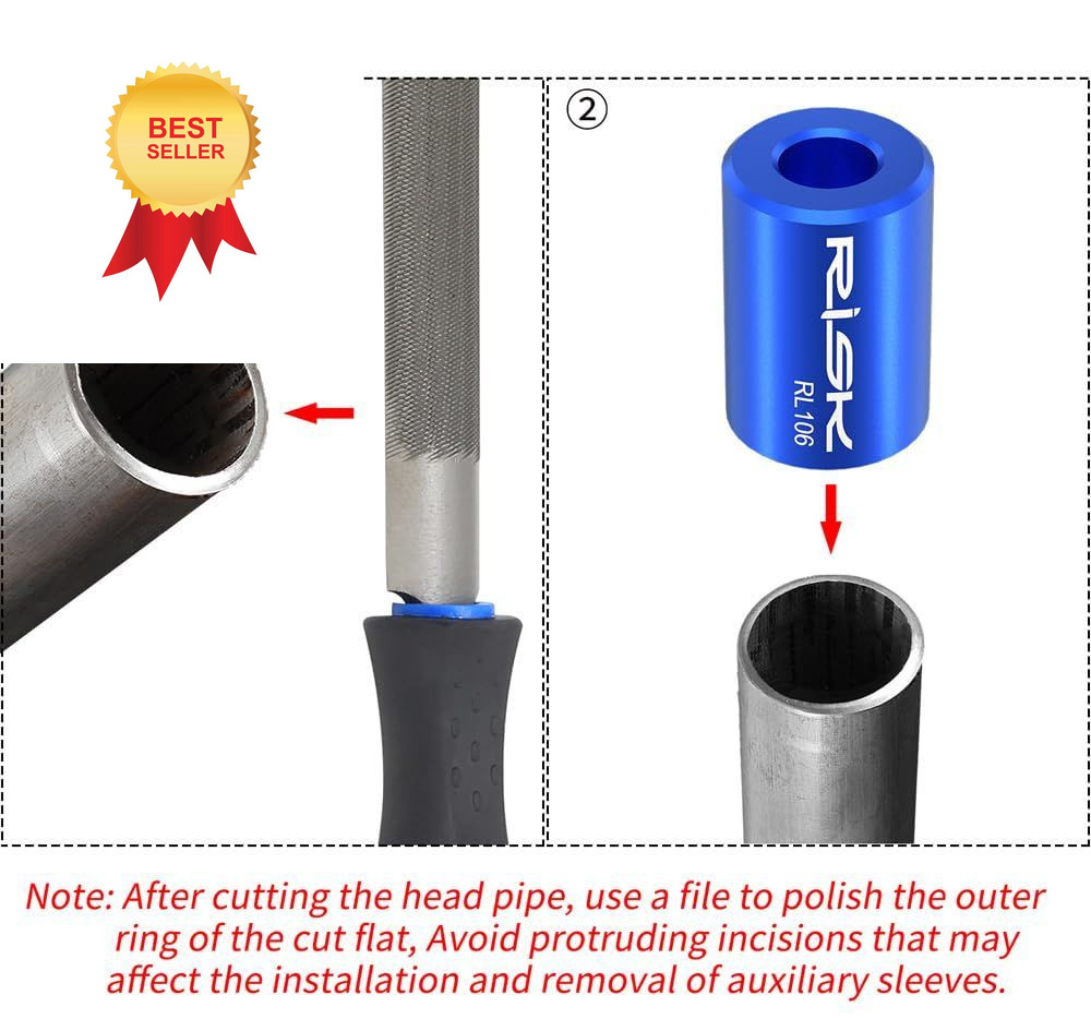 CYCEARTH Bike Star Nut Setting Tool, Bicycle Fork Installer with Free 1 Star...