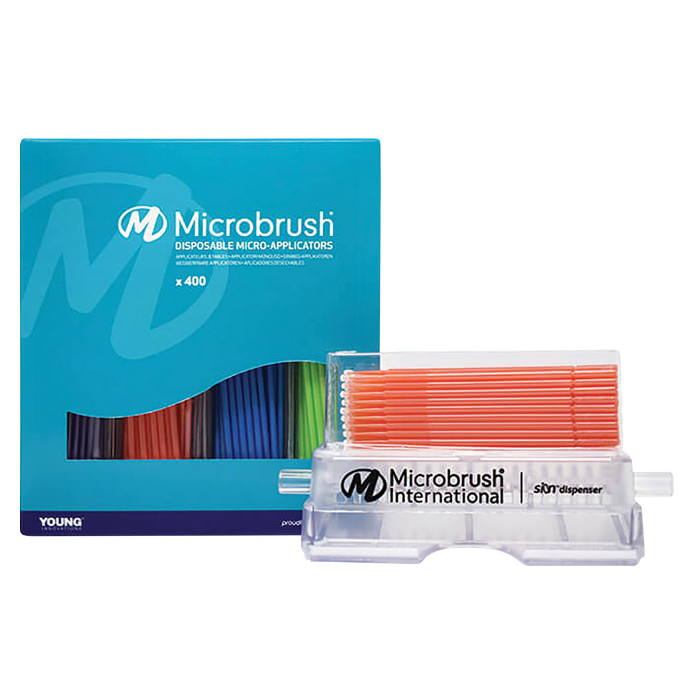 Microbrush Plus Applicators & Dispenser (Pkg. 400)