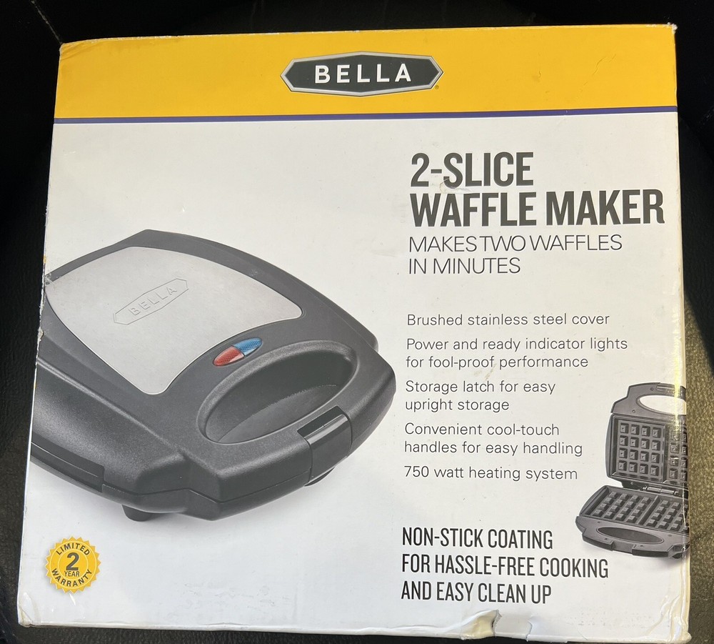 Bella Two Slice Electric Waffle Maker
