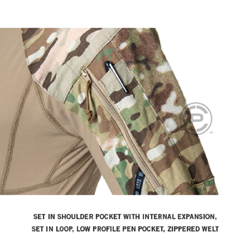 Crye Precision - G4 Combat Shirt - Multicam ARID - Small Short