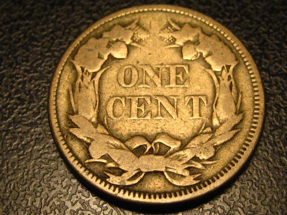 1857 Flying Eagle Cent VG