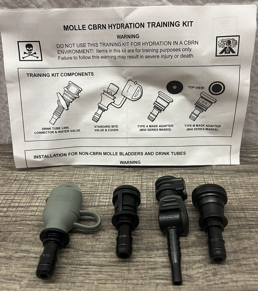 CBRN HYDRATION TYPE 2 TRAINING KIT MULTI-PURPOSE PERSONEL MPHS 6221 NIP