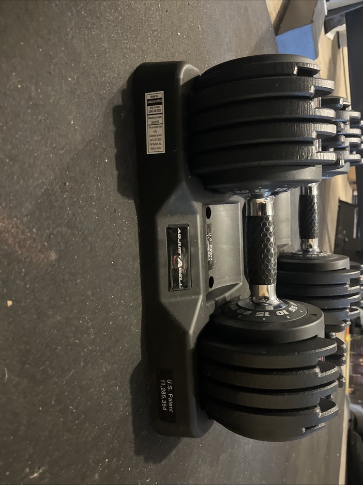 CAP Adjustable Dumbbells Pair (110 Lbs Total)