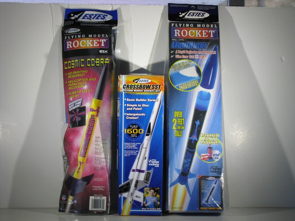 Estes Liquidator Cosmic Cobra Crossbow SST Bundle Pack