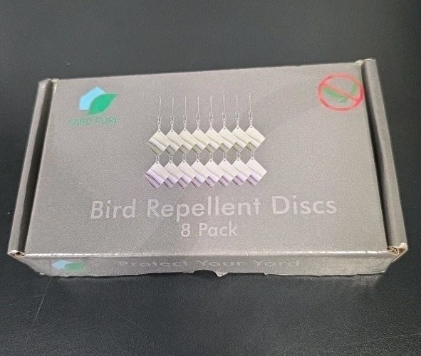 Reflective Bird Repellent Discs Easy to Install - 8 Pack