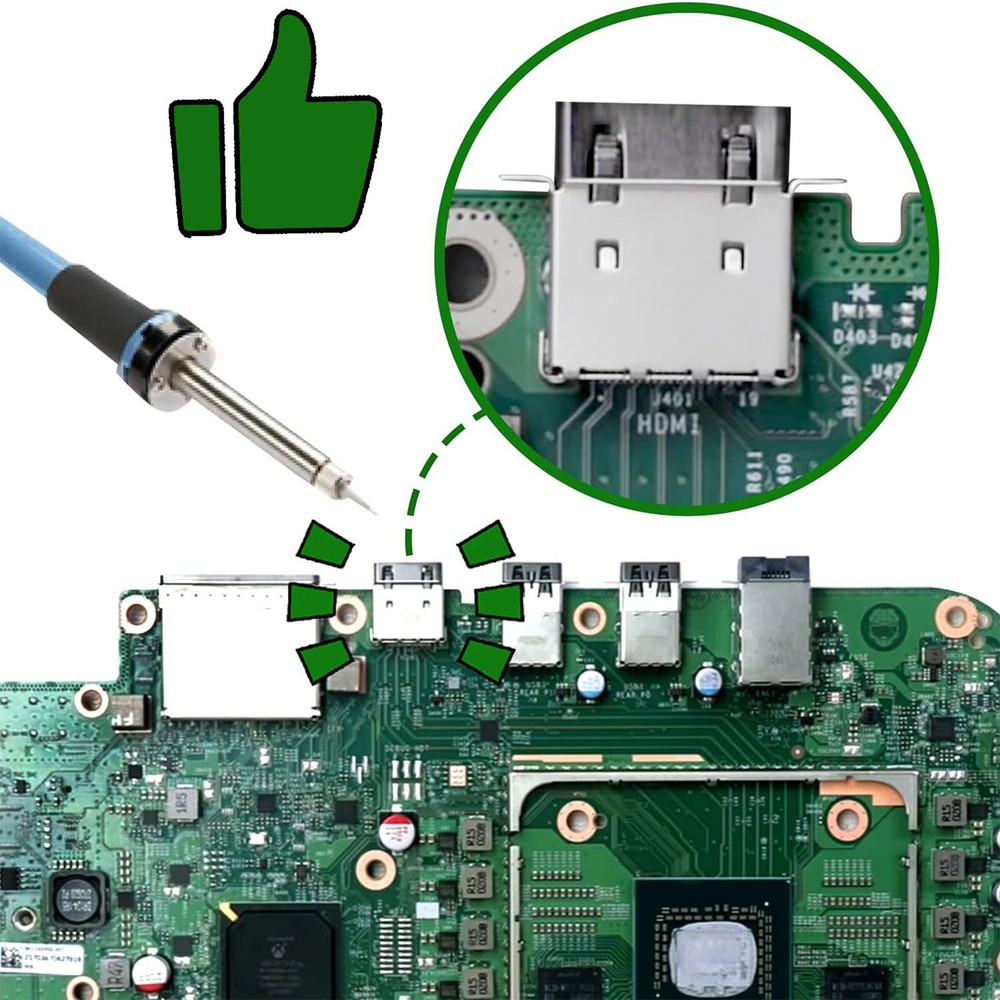 Lot HDMI 2.1 Port Socket Dock Connector Replacement For Microsoft Xbox Series S