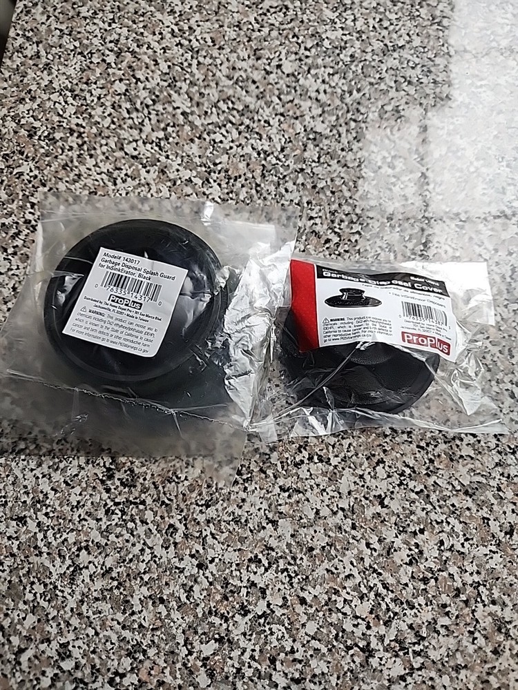 Proplus Garbage Disposal Splash Guard Black 143017 Plus Garbage Disposal Cover.