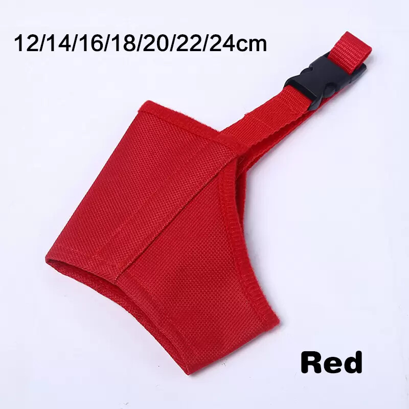 Dog Muzzle Anti Stop Bite Barking Biting Chewing Training Pet Soft Light Nylon