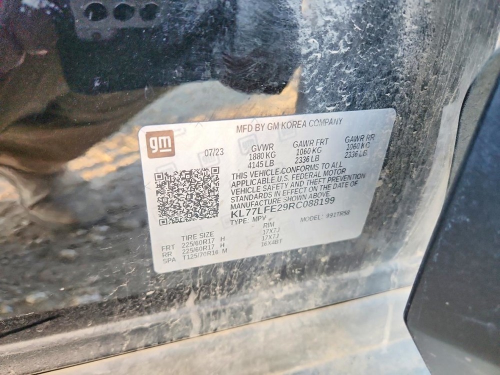 TRAX 2024 Speedometer 3848139