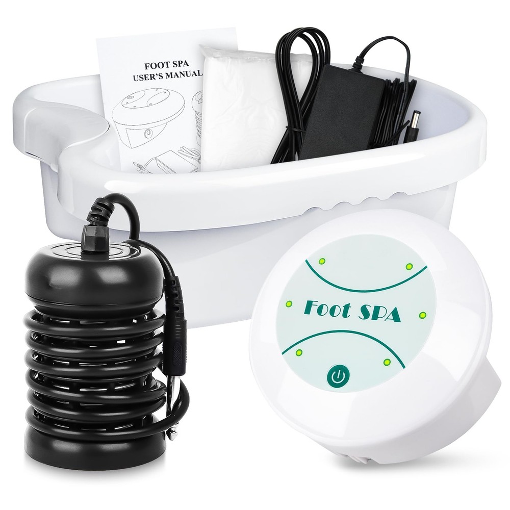 Ionic Foot Bath Detox Machine, Foot Detox Machine With Massage Basin, Ion Foo...