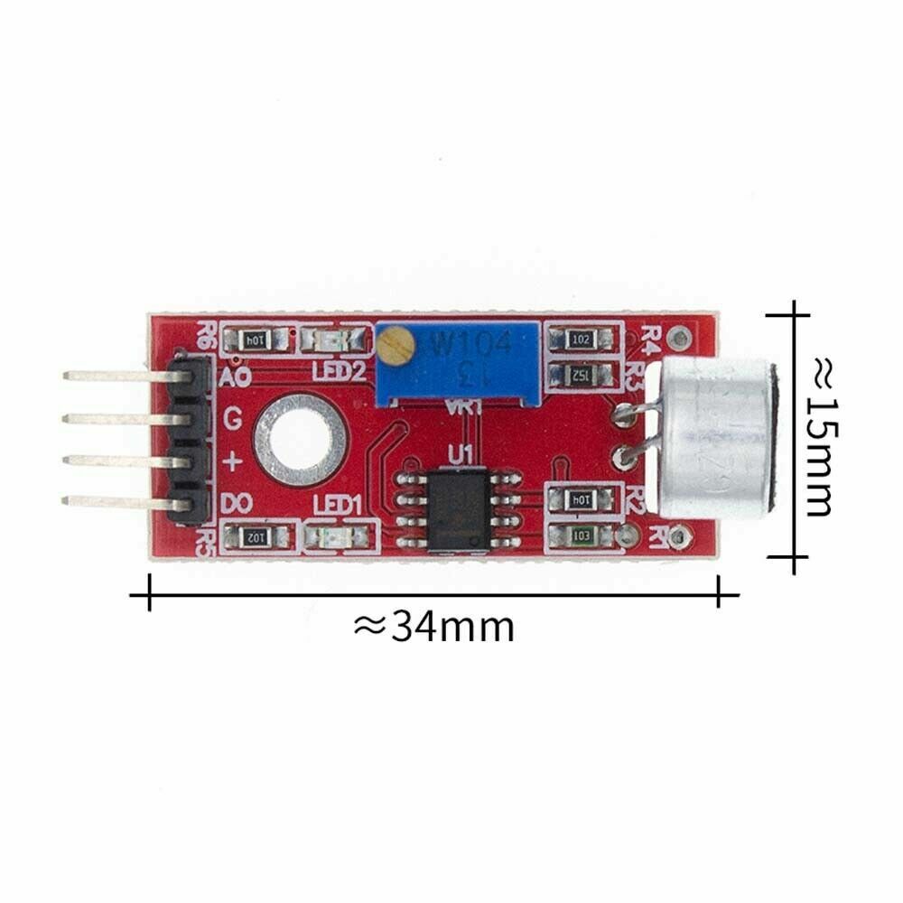 KY-037 Microphone Audio Sound Detection Sensor Module