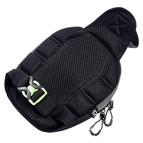Molded Leg Mounted Bag black 79 Cu