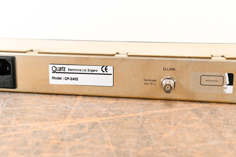 Evertz Quartz CP-2402 1RU 29-Button Remote Control Panel CG007AB