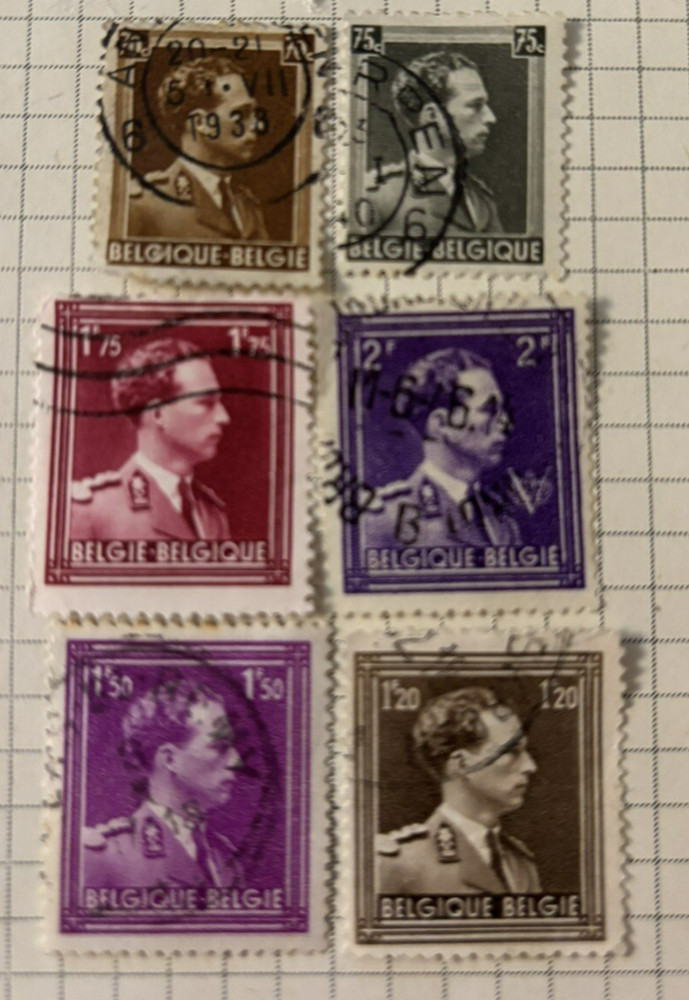 LOT 335 - BELGIUM STAMPS