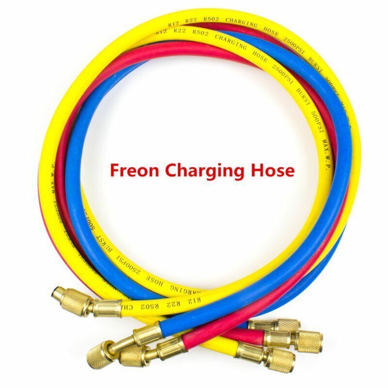 AC Diagnostic Manifold Gauge Set Charging Hose
