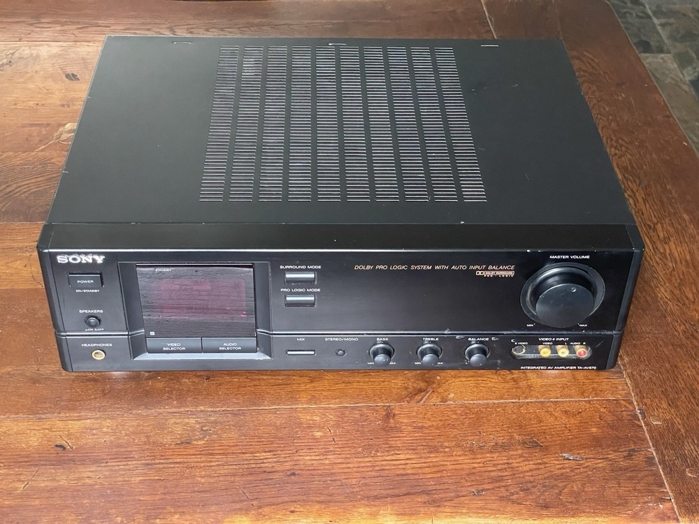 Sony TA-AV570 Intergrated AV Amp Amplifier 5CH - Fully Working