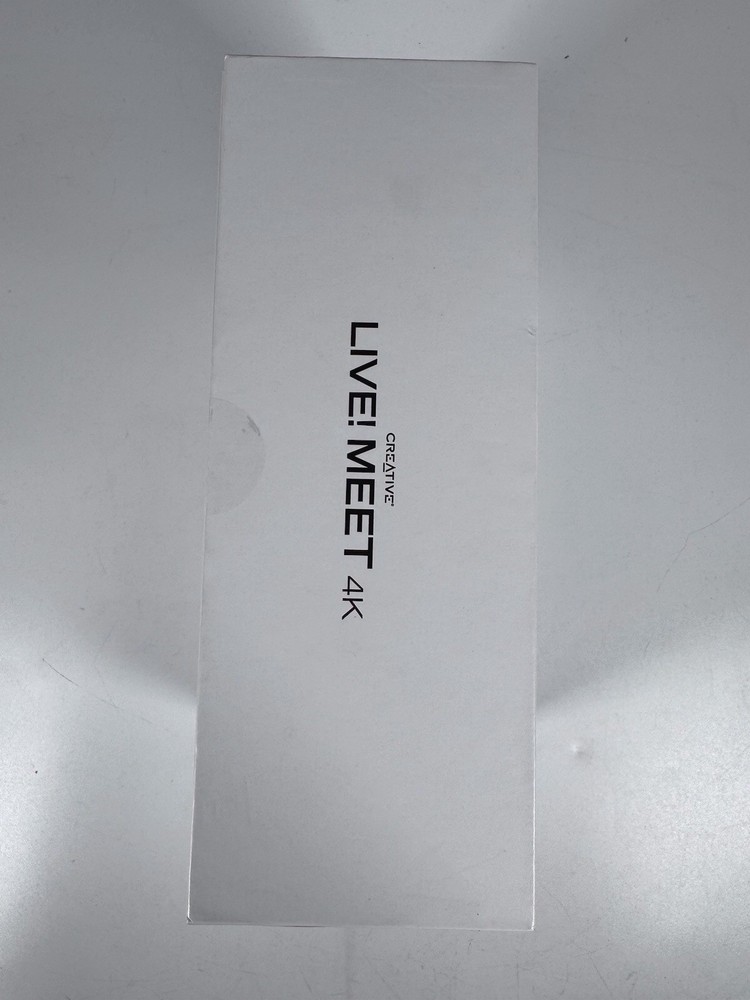 Creative Live! Meet 4K Webcam & Speaker