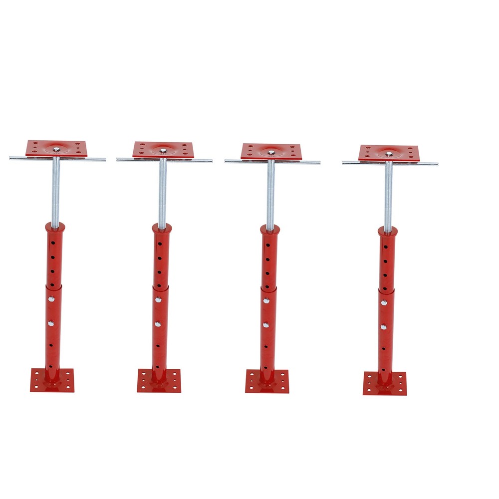 4Pack Adjustable 19"-36" House Floor Jacks Post Pole for Leveling Lift Support