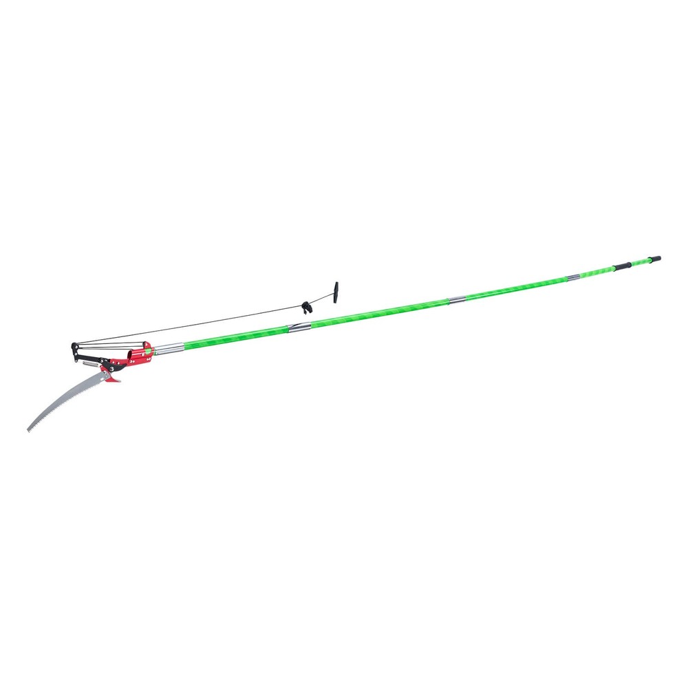 Manual Pole Saw Extendable Pole Tree Pruner 3.87 - 27 ft with Scissors