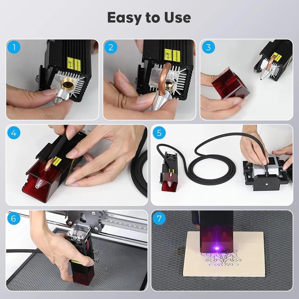 Reduce Surface Temp with Laser Air Assist