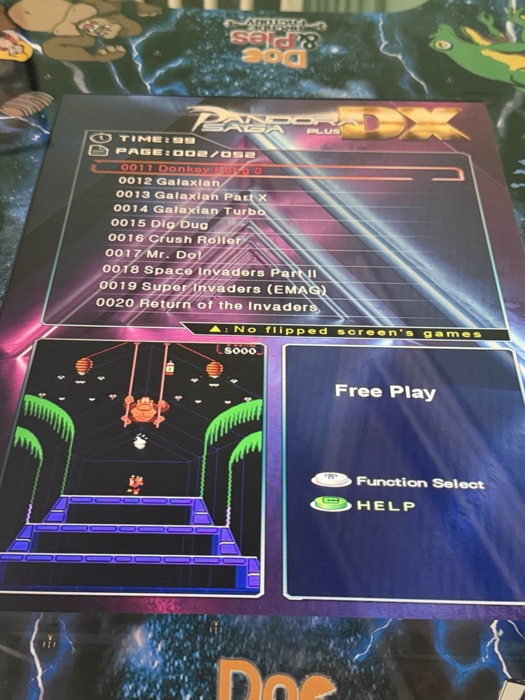 512 Classic Retro Games Cocktail Arcade
