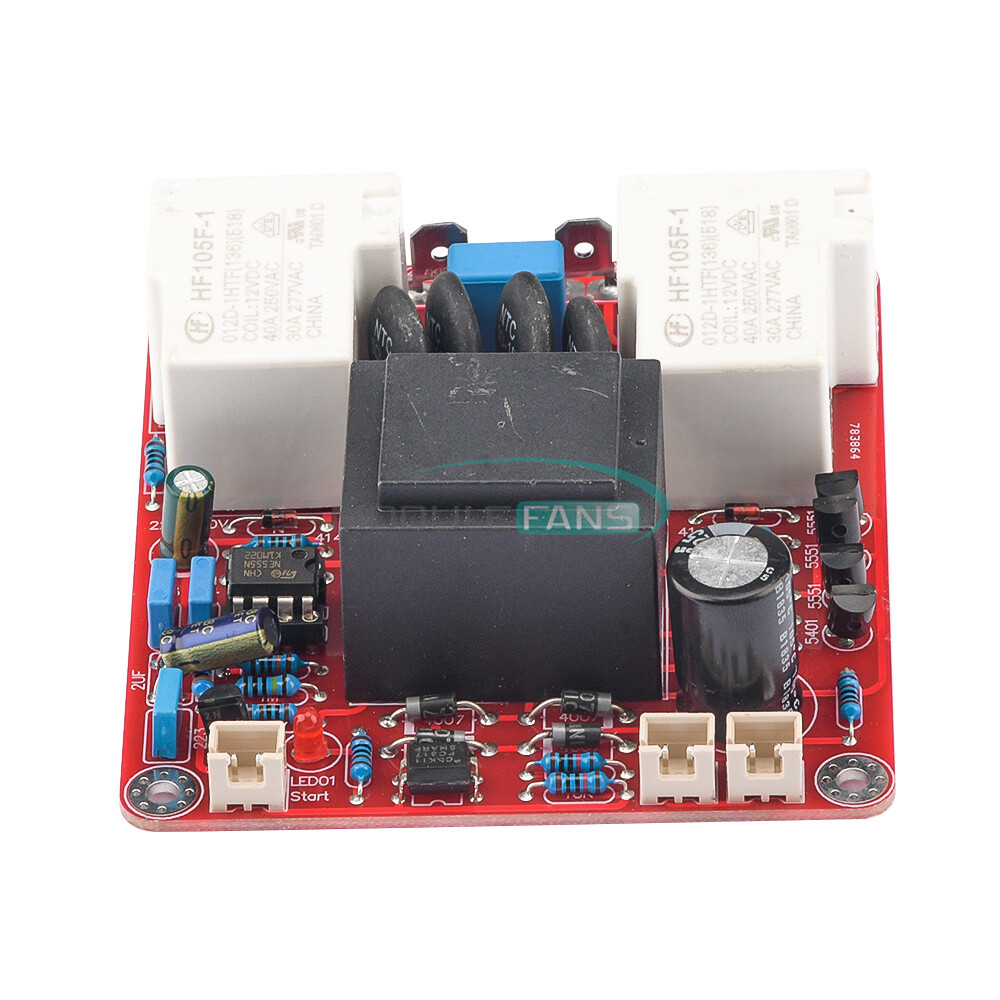 Class A High Power Amplifier Power Delay Soft Start Temperature Protection Board