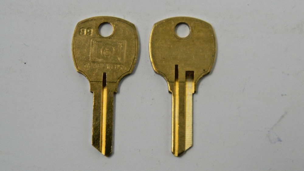 Snap-On Tool Box Key Blanks -National - Set of 2- FREE Code Cutting- J Codes