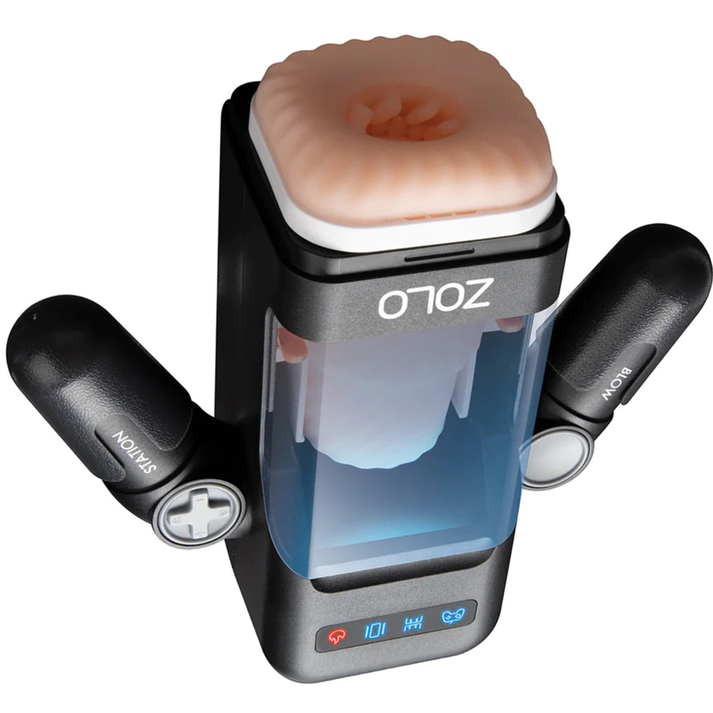 Hand-Held Thrusting Vibrating Masturbator Multi-function Lifelike Men Stroker