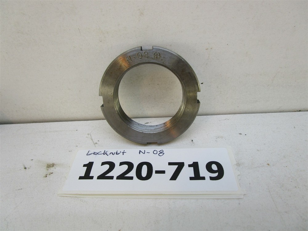 N-08 Bearing Retaining Locknut
