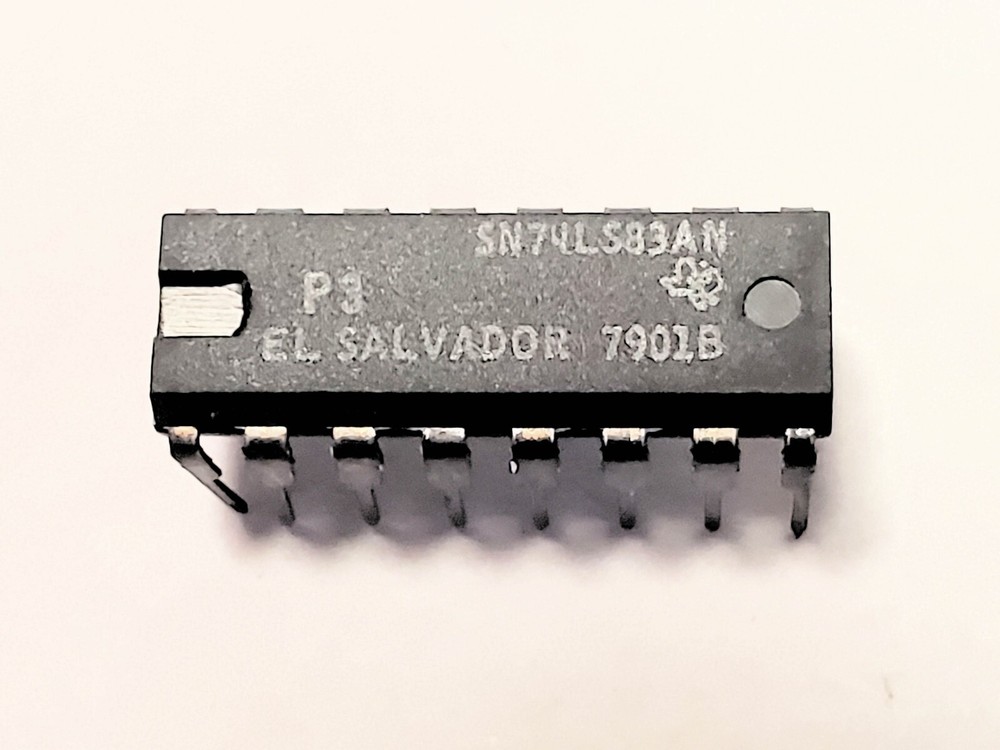 SN74LS83N  "Original" Texas Instruments  14P DIP TTL IC  1  pc