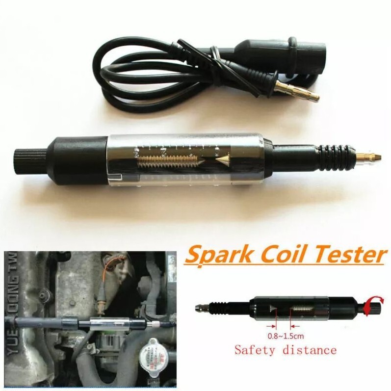 Spark Plug Tester Coil Overs Detector Car Ignition System Diagnostic Test Tool