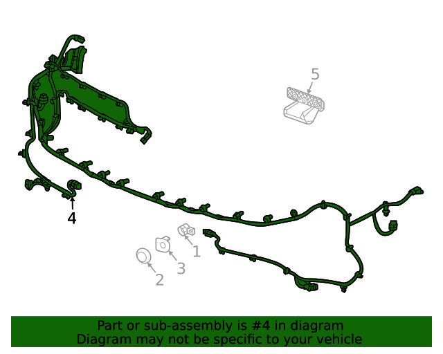 Genuine GM Harness 85591097