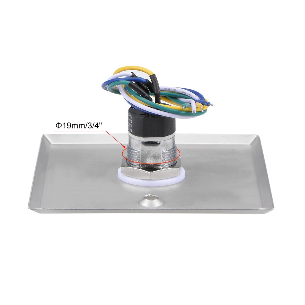 Key Lock Switch On/Off Exit Switches Door Release SPST for Access Control w Keys