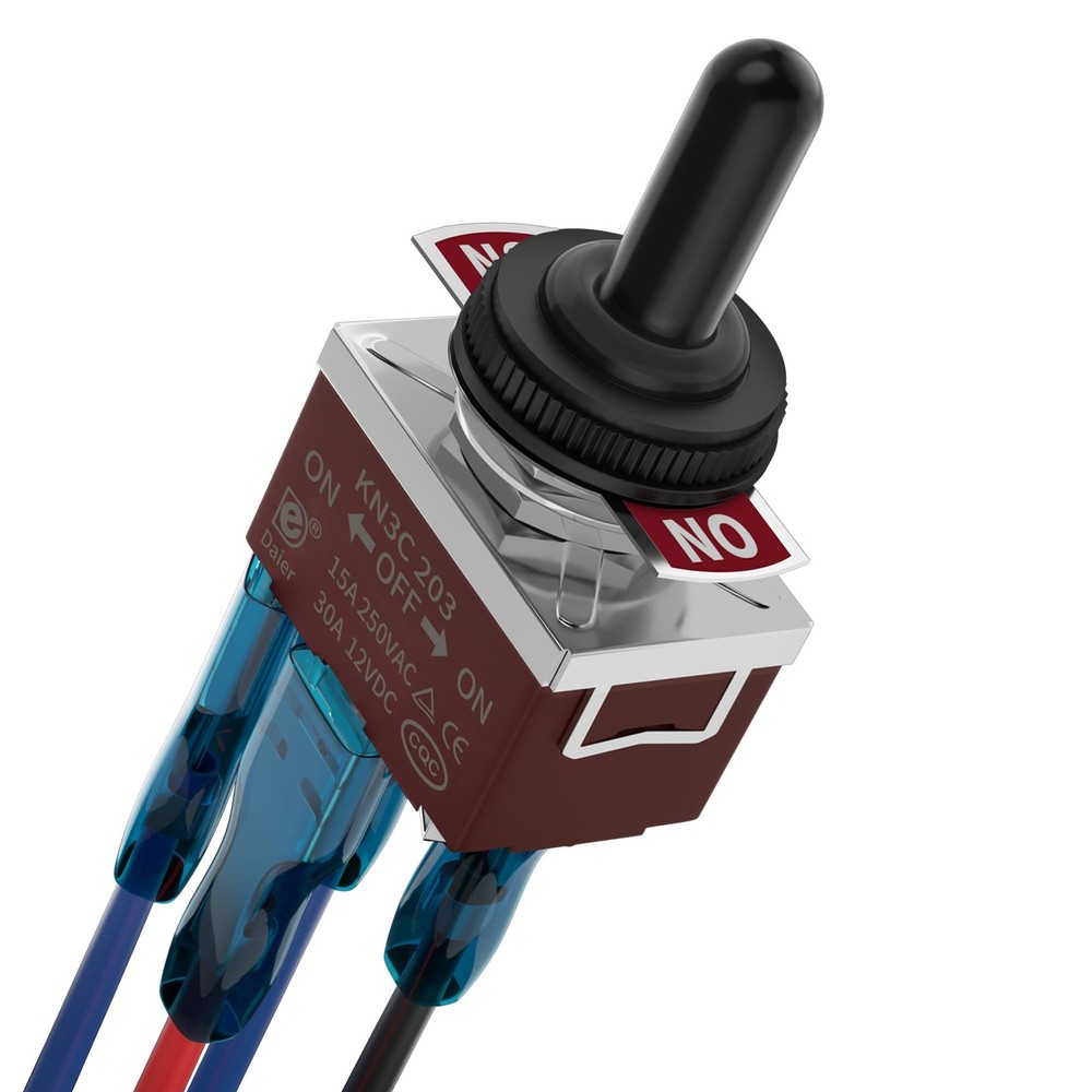 Latching Reverse Polarity Switch 12V 30A 3 Position Toggle Switch Waterproof ...