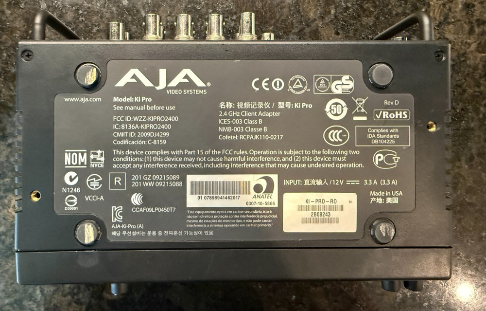 AJA Ki Pro Mini HD Recorder & Player