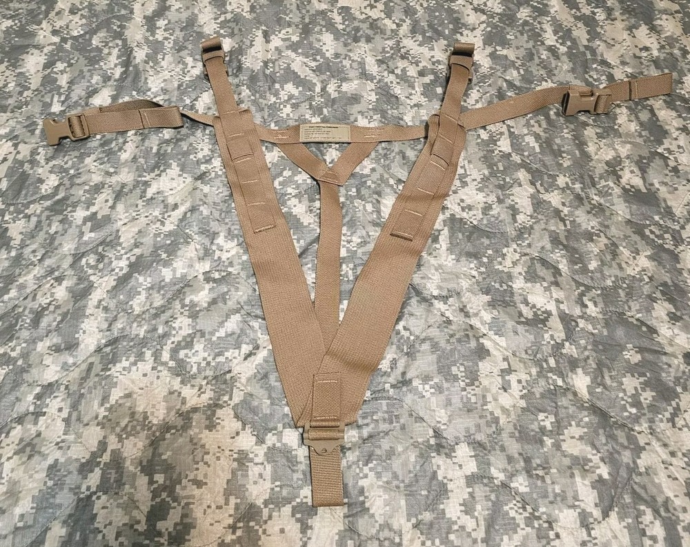 NEW USMC TAPS PANEL SHOULDER STRAPS COYOTE