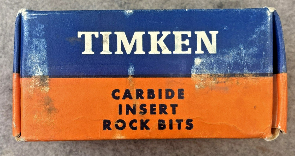 TIMKEN 92 WJ 3" Diameter MINING DRILLING Carbide insert w Original Box
