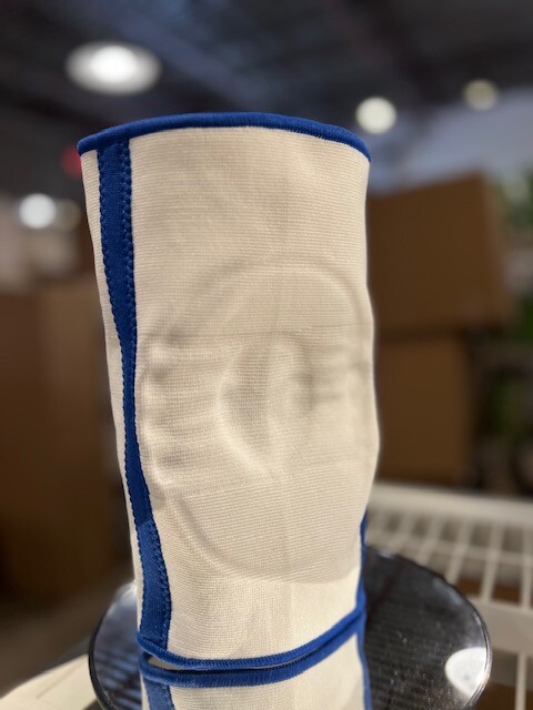 Bell-Horn Medium Compressive Knee Support White