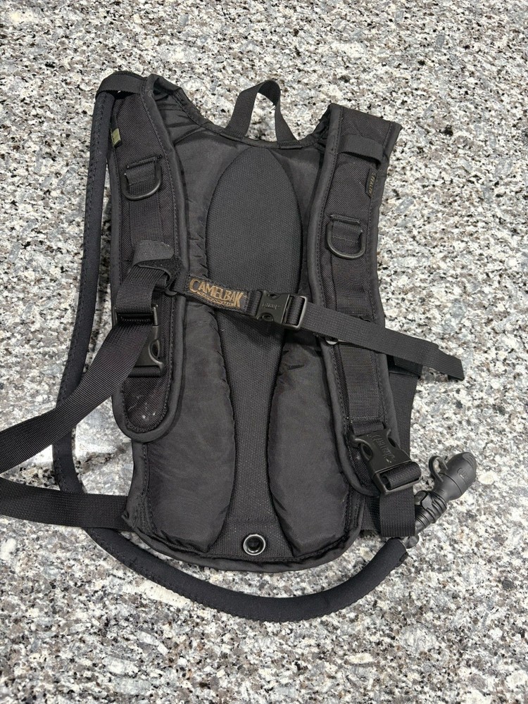 Camelbak Maximum Gear Stealth Hydration Backpack w/ Bladder - Black Adjustable
