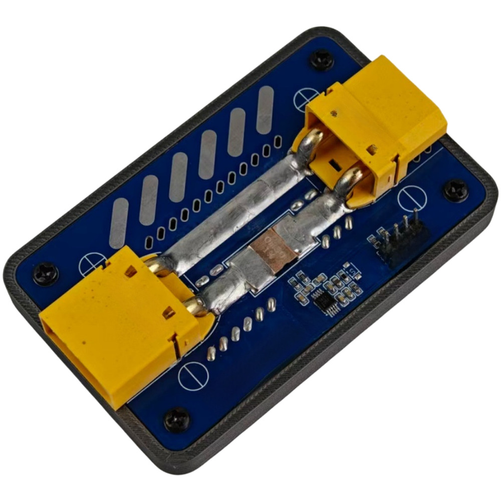 PCB-Mount Current Measurement Module INA228 for XT90 100A Range IIC Interface