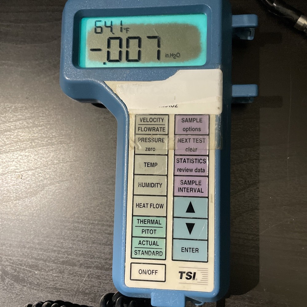 TSI VelociCALC Plus 8386A Multi-Parameter Temperature Velocity Meter