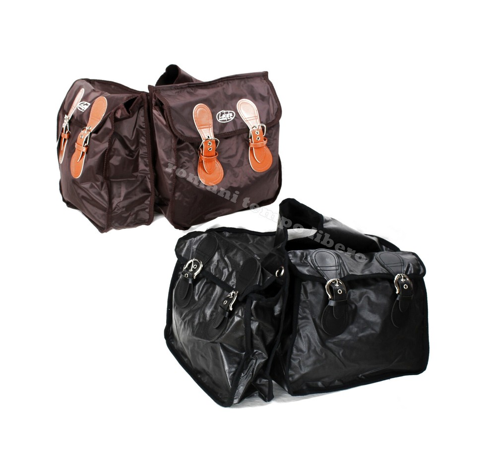 2 Pocket Nylon Back Bag