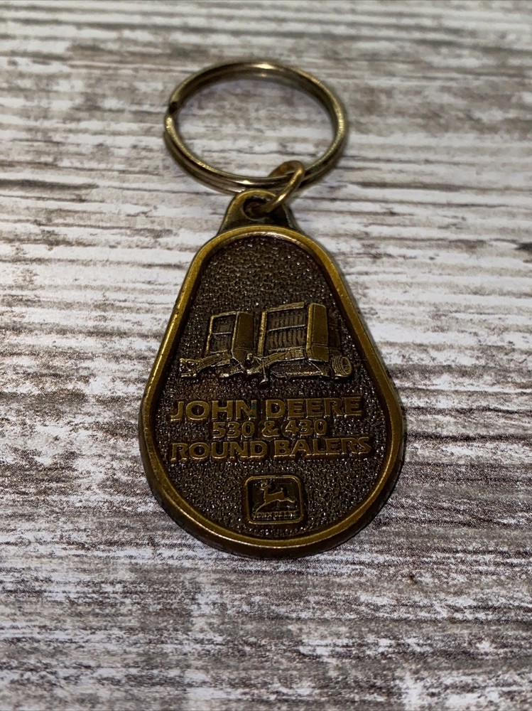 John Deere 530 & 430 Round Balers Key Chain