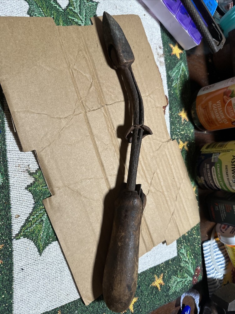 antique soldering iron