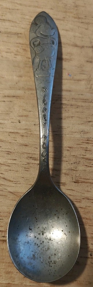 1930s Mickey Mouse Silver-plated Spoon