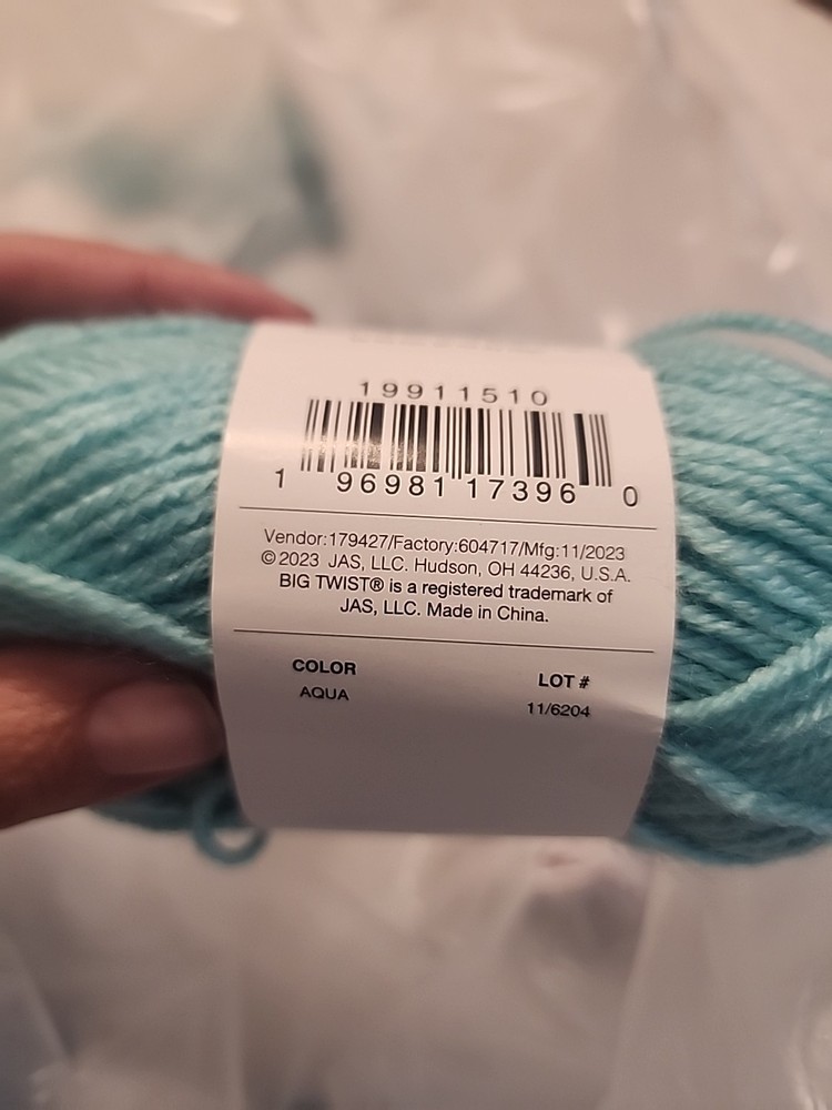 Big Twist Petite Medium Aqua