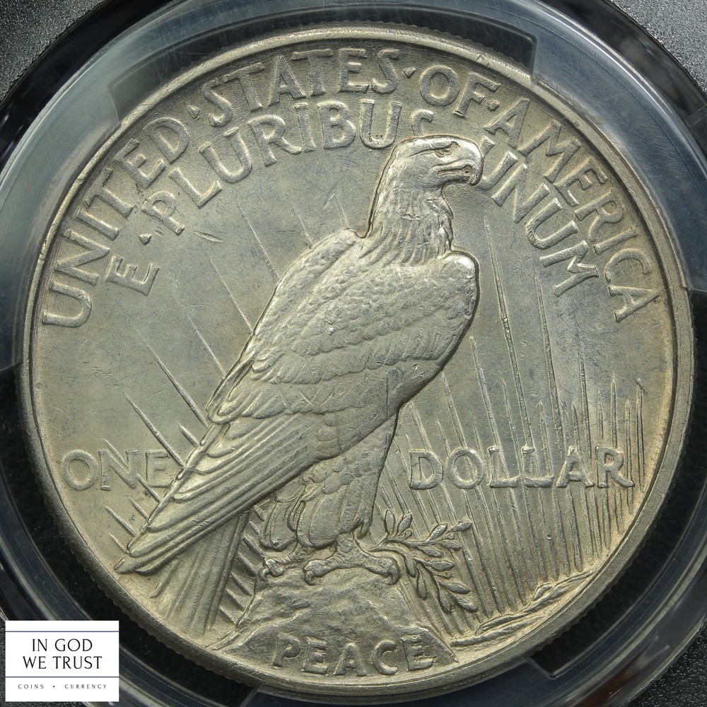 1921 High Relief Peace Silver Dollar $1 PCGS MS 62