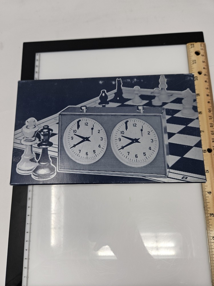 Vintage Jerger Chess Timer, In Box Unused