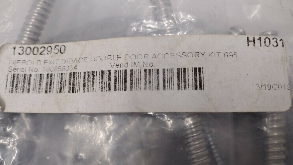 MAGNALOCK /Securitron/ ASSA ABLOY/ DiFPold/ Exit Device/ Accessory/ Kit695